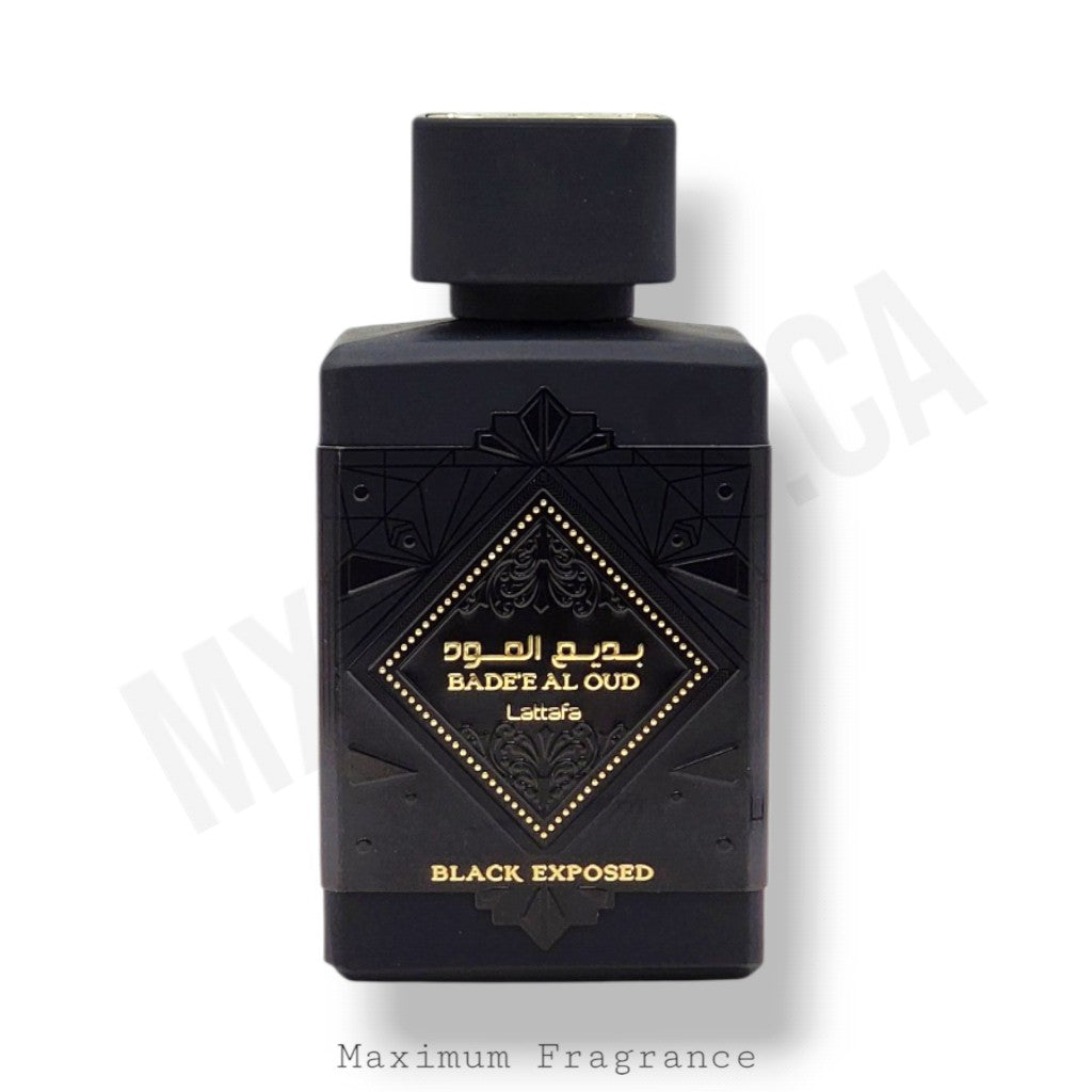Badee Al Oud Black Exposed